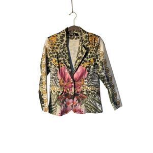 Nice Istanbul women’s long sleeve jeweled, Beaded blazer jacket, small